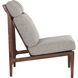 Elanor Walnut / Altro Cappuccino Lounge Chair
